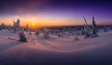 Картинка природа зима простор