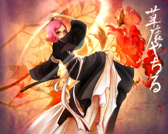 Обои картинки фото аниме, bleach, блич
