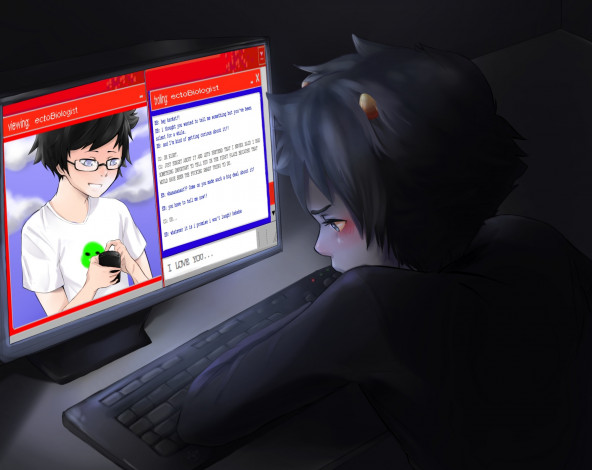 Обои картинки фото аниме, homestuck
