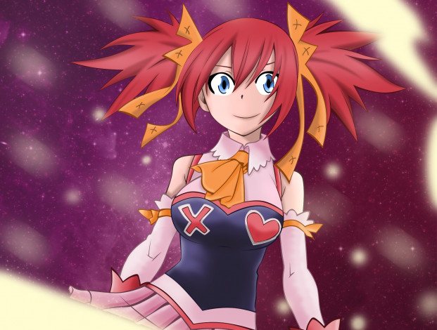 Обои картинки фото аниме, fairy tail, chelia, blendy