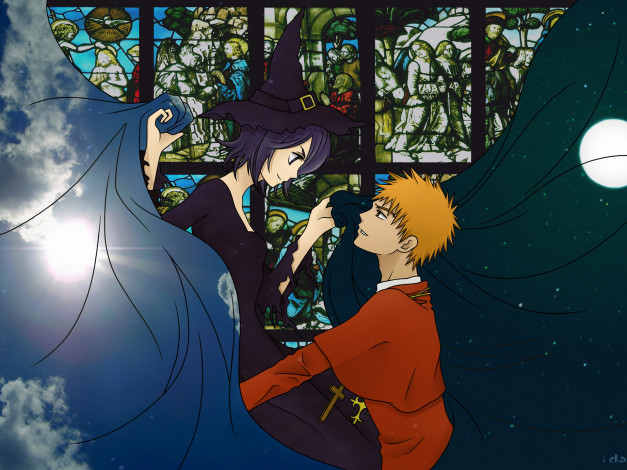 Обои картинки фото аниме, bleach, блич