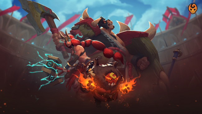 Обои картинки фото battlerite, видео игры, action, шутер, аркада