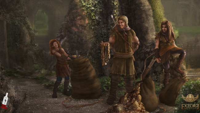 Обои картинки фото exzore,  the rising, видео игры, ролевая, the, rising