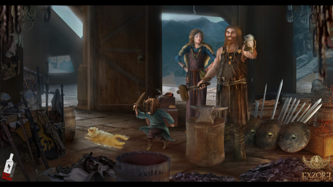 Обои картинки фото exzore,  the rising, видео игры, ролевая, the, rising