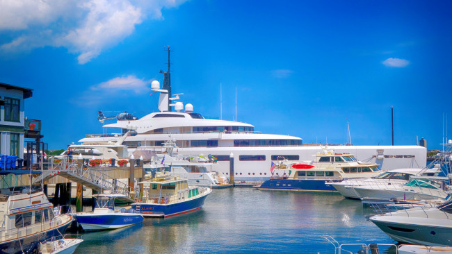 Обои картинки фото корабли, Яхты, суперяхта