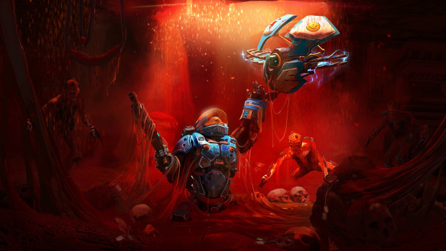 Обои картинки фото solstice chronicles,  mia, видео игры, mia, аркада, action, шутер, solstice, chronicles