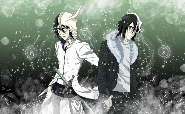 Обои картинки фото аниме, bleach, блич