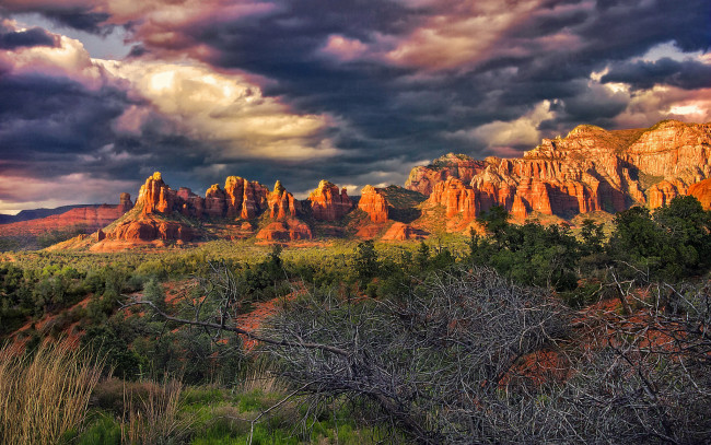 Обои картинки фото природа, горы, простор