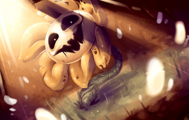 Обои картинки фото аниме, undertale, flowey