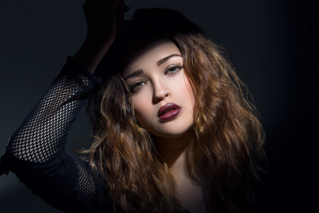 Обои картинки фото девушки, -unsort , лица,  портреты, взгляд, лицо