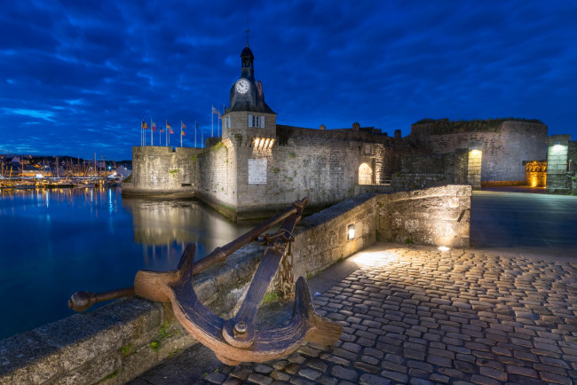 Обои картинки фото konk kerne, города, замки франции, замок