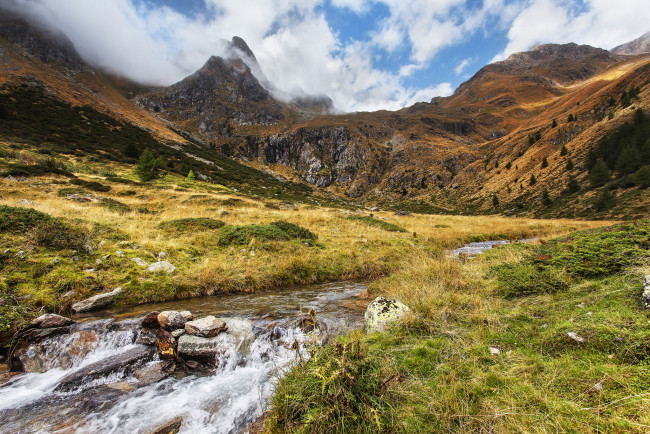 Обои картинки фото природа, горы, простор