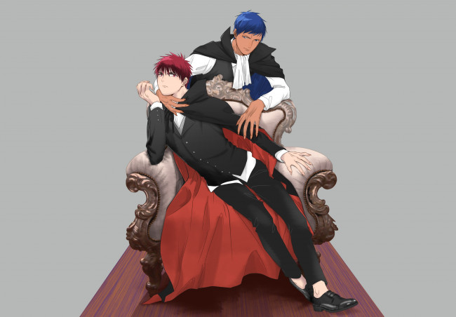 Обои картинки фото аниме, kuroko no baske, баскетбол