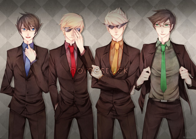 Обои картинки фото аниме, homestuck