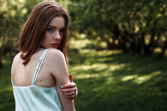 Картинка девушка девушки -unsort+ рыжеволосые+и+другие модель