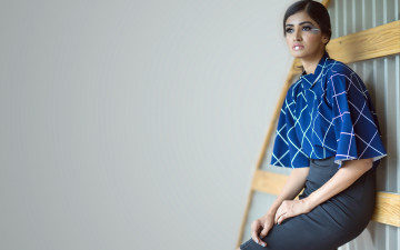 Картинка sushruthi+krishna девушки -unsort+ брюнетки темноволосые креативный макияж мисс индия фотосессия сушрута кришна знаменитости