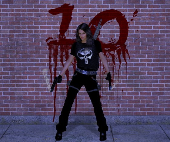 Обои картинки фото 3д графика, фантазия , fantasy, девушка, фон, взгляд