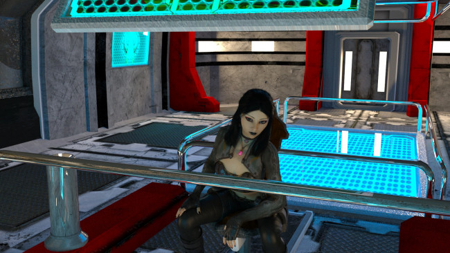 Обои картинки фото 3д графика, фантазия , fantasy, фон, взгляд, девушка