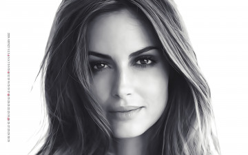 Картинка календари компьютерный+дизайн лицо взгляд женщина calendar девушка 2019