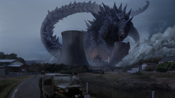 Картинка фэнтези существа монстр