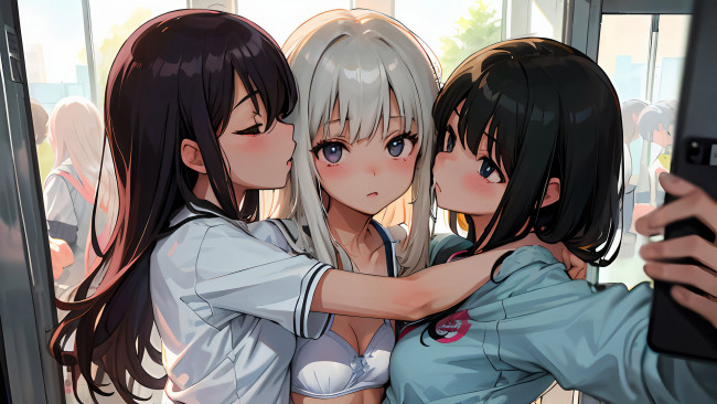 Обои картинки фото аниме, unknown,  другое , нейросети, графика, нейроарт, ai, art, нейронные, сети, рисунки, нейро, искусство