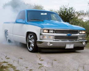 Картинка 1988 chevy silverado автомобили custom pick up