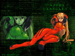 Картинка аниме evangelion