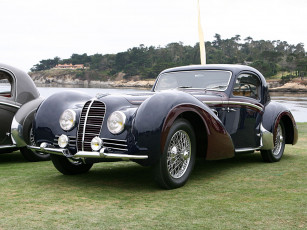 Картинка delahaye 145 chapron coupe автомобили классика