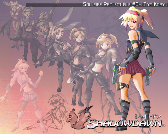 Обои картинки фото аниме, weapon, blood, technology