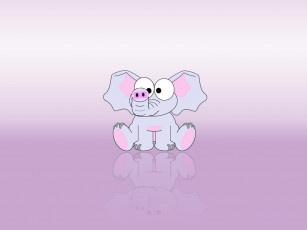 Картинка слоник векторная графика