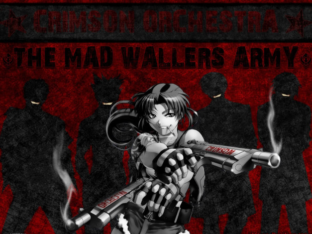 Обои картинки фото аниме, black, lagoon