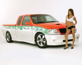 Картинка автомобили авто девушками