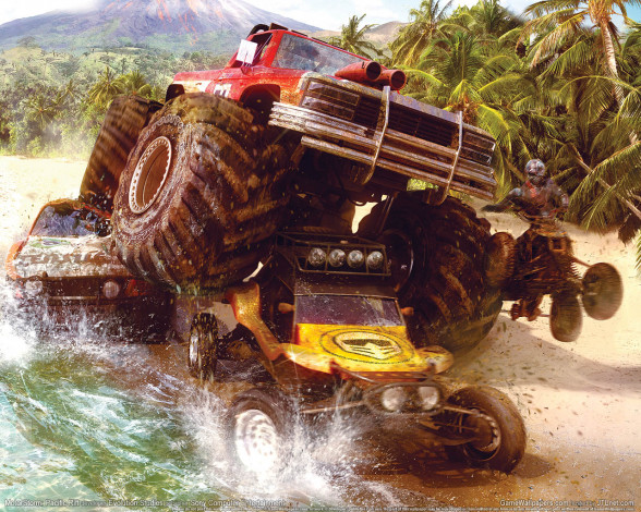 Обои картинки фото видео, игры, motorstorm, pacific, rift