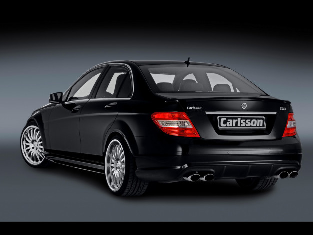 Обои картинки фото 2009, carlsson, mercedes, benz, ck63, автомобили, brabus