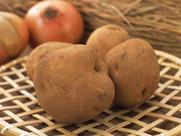 Обои картинки фото еда, картофель