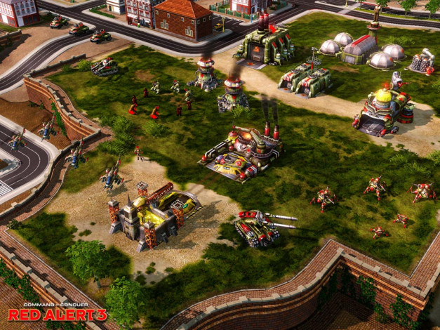 Обои картинки фото видео, игры, command, conquer, red, alert