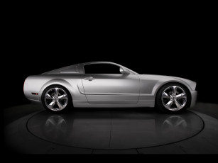 Картинка 2009 iacocca silver 45th anniversary ford mustang автомобили