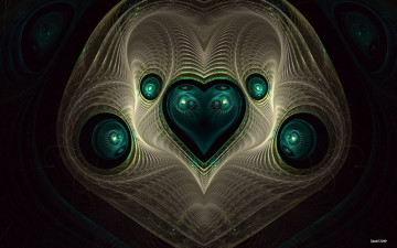 Картинка 3д графика fractal фракталы