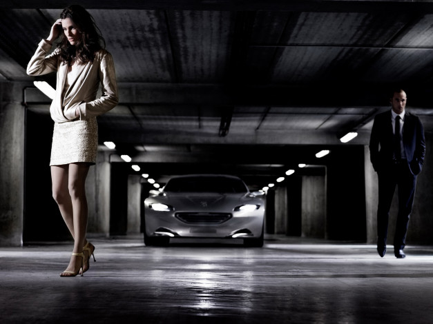 Обои картинки фото автомобили, авто, девушками