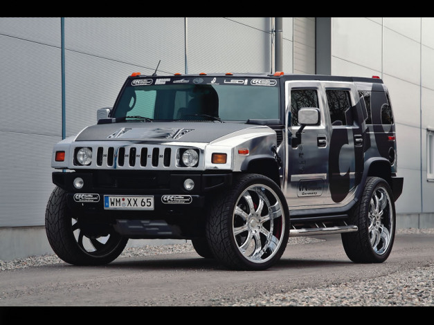 Обои картинки фото h2, автомобили, custom, 5dr, off, road