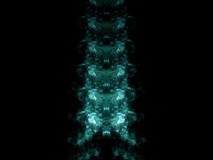 Картинка 3д графика fractal фракталы тёмный узор