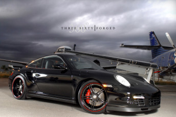 Картинка porsche 997 автомобили самолёты