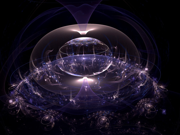 Обои картинки фото 3д, графика, fractal, фракталы, узор, абстракция, тёмный