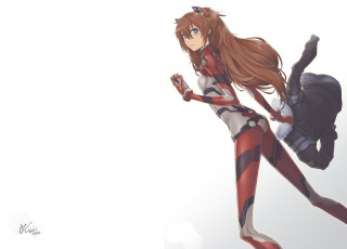 Картинка аниме evangelion asuka langley