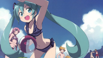 Картинка аниме vocaloid