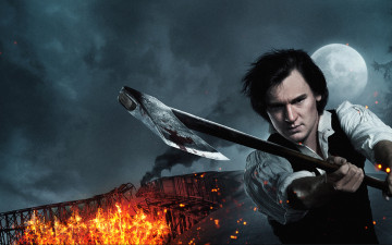 Картинка президент линкольн охотник на вампиров кино фильмы abraham lincoln vampire hunter топор