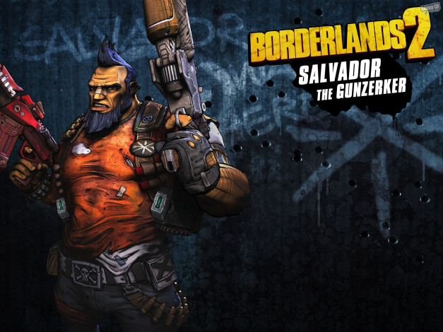 Обои картинки фото borderland, видео, игры, borderlands, 2