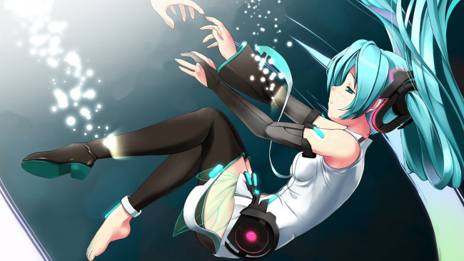 Обои картинки фото аниме, vocaloid
