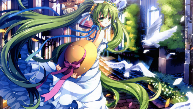 Обои картинки фото аниме, vocaloid