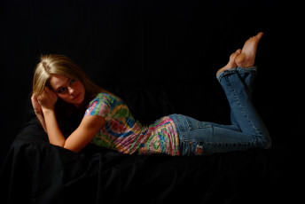 Картинка -Unsort+Блондинки девушки unsort блондинки джинсы